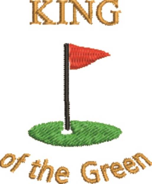 Picture of King Of The Green Machine Embroidery Design
