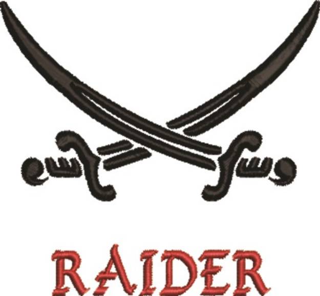 Picture of Raider Machine Embroidery Design
