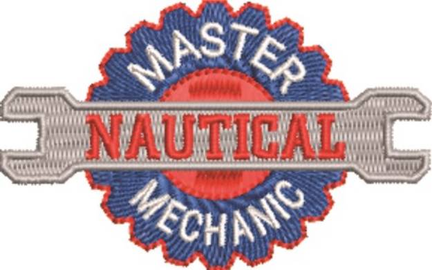 Picture of Master Nautical Mechanic Machine Embroidery Design