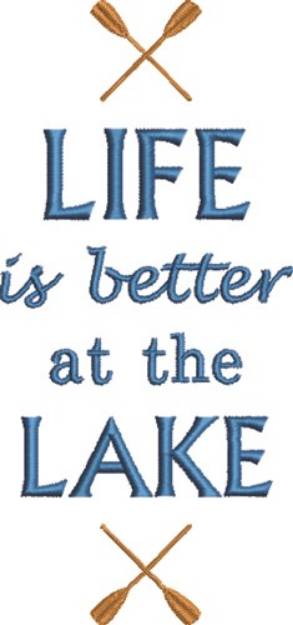 Picture of Lake Life 2 Machine Embroidery Design