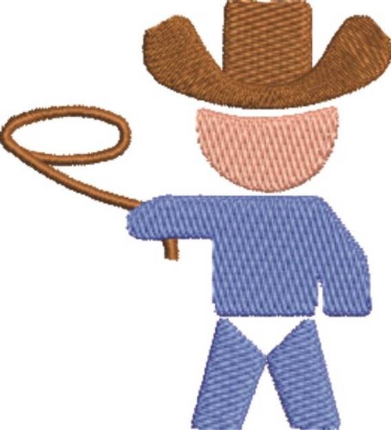 Picture of Baby Boy Cowboy Machine Embroidery Design