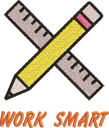 Work Smart Machine Embroidery Design