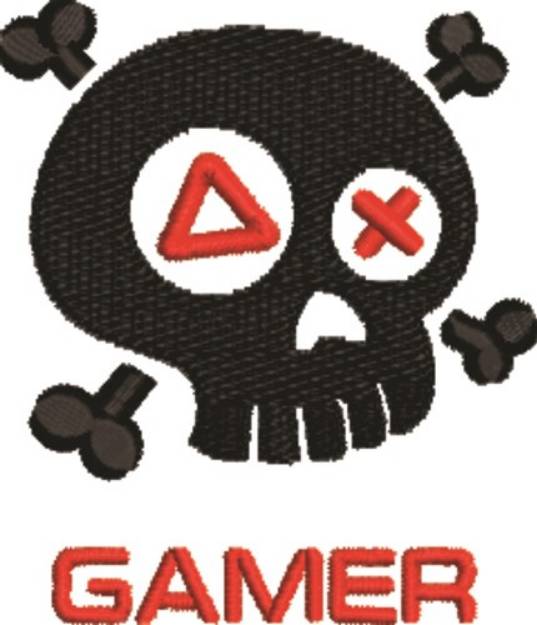 Picture of Gamer Machine Embroidery Design