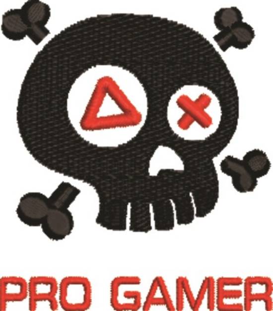 Picture of Pro Gamer Machine Embroidery Design