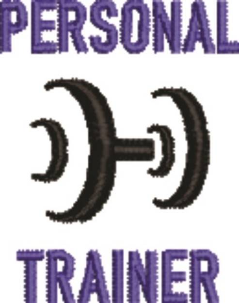 Picture of Personal Trainer Machine Embroidery Design