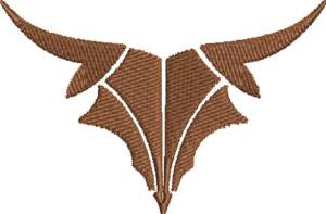 Picture of Longhorn Machine Embroidery Design