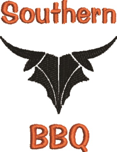 Southern BBQ Machine Embroidery Design