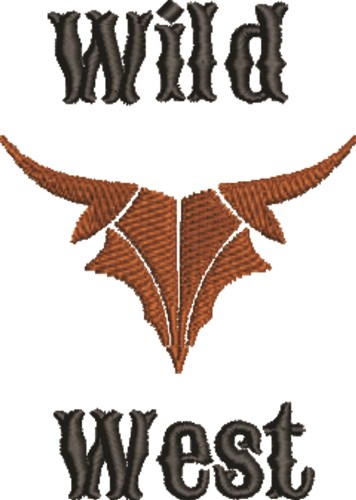 Wild West Machine Embroidery Design
