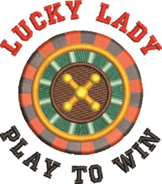 Picture of Lucky Lady Machine Embroidery Design