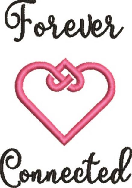 Picture of Forever Connected Machine Embroidery Design