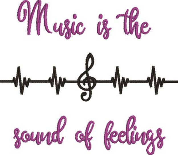 Picture of The Sound Of Feelings Machine Embroidery Design