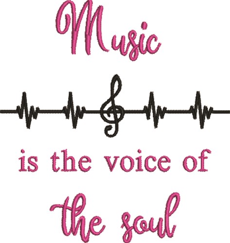 Voice Of The Soul Machine Embroidery Design