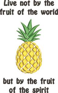 Picture of Fruit Of The Spirit Machine Embroidery Design