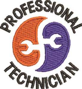 Picture of Professional Technician Machine Embroidery Design