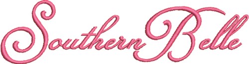 Southern Belle Machine Embroidery Design