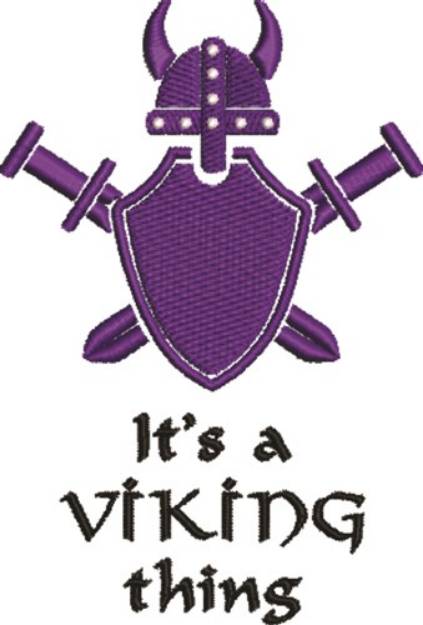 Picture of Its A Viking Thing Machine Embroidery Design