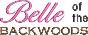 Picture of Belle Of The Backwoods Machine Embroidery Design