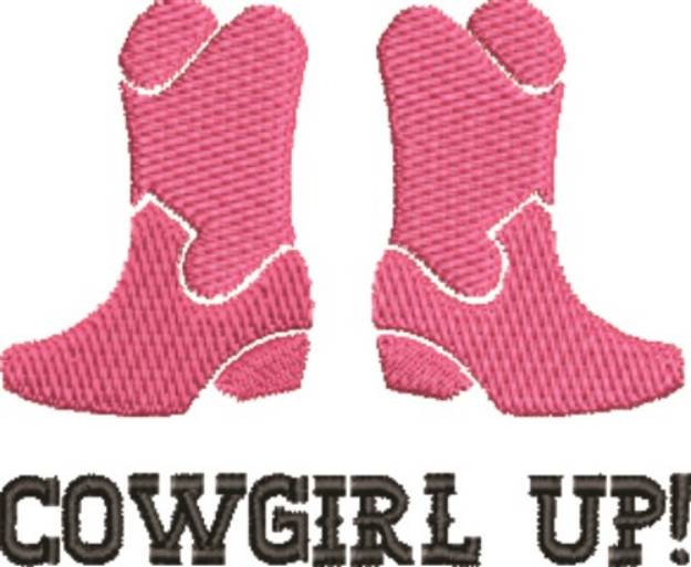 Picture of Cowgirl Up! Machine Embroidery Design