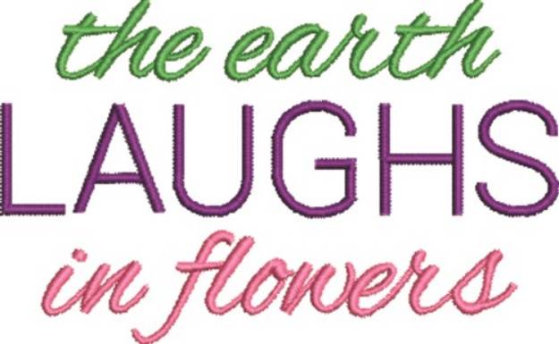 Picture of Earth Laughs In Flowers Machine Embroidery Design