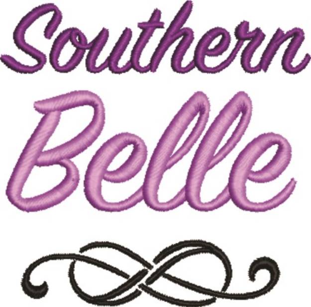 Picture of Southern Belle Machine Embroidery Design