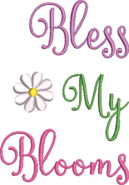 Picture of Bless My Blooms Machine Embroidery Design