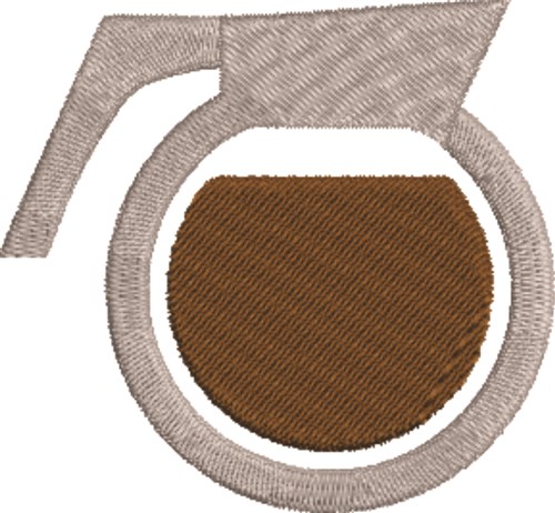 Coffee Pot Machine Embroidery Design