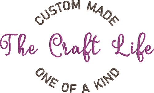 Craft Life Machine Embroidery Design