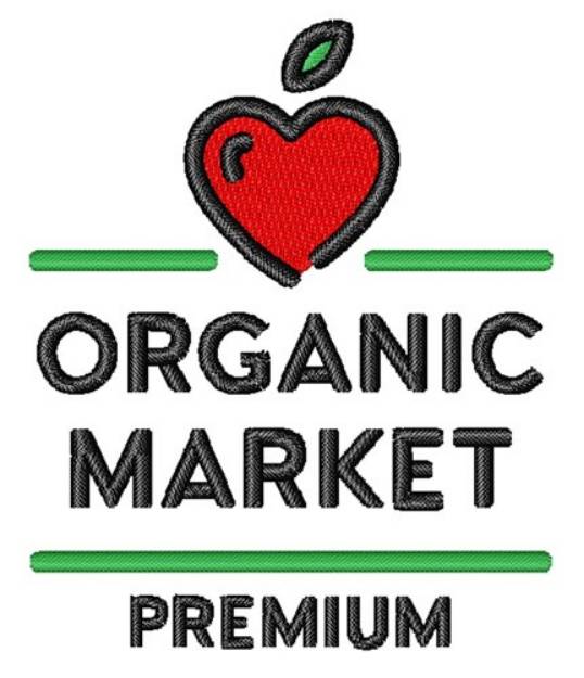 Picture of Organic Market Machine Embroidery Design