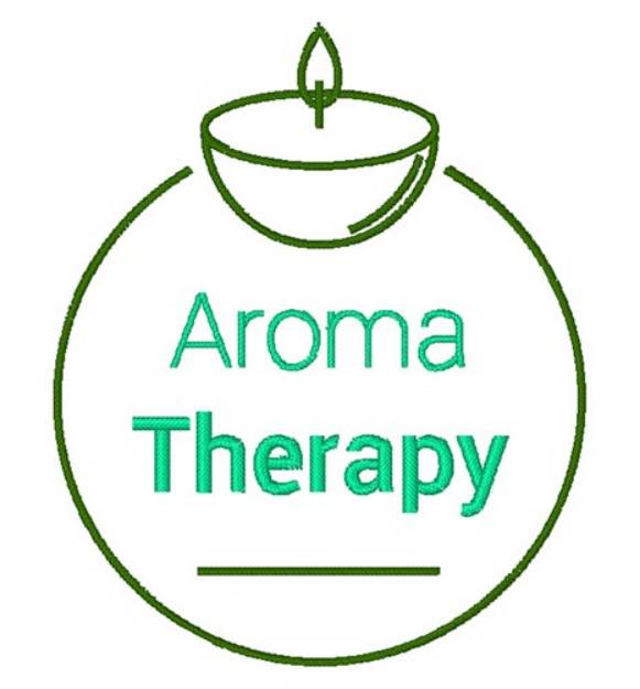 Picture of Aroma Therapy Machine Embroidery Design