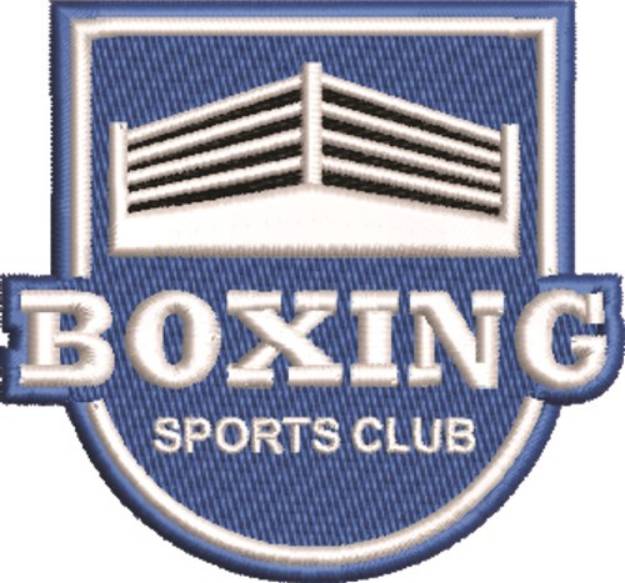 Picture of Boxing Club Machine Embroidery Design