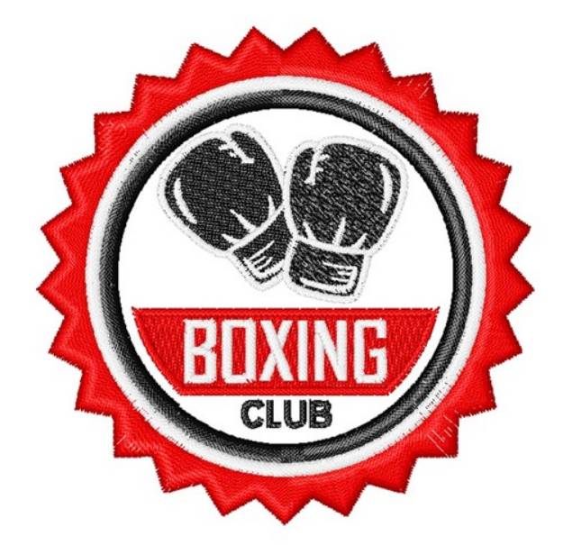 Picture of Boxing Club Machine Embroidery Design