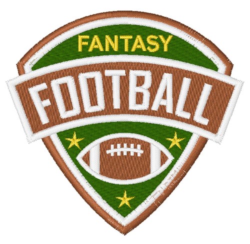 Fantasy Football Machine Embroidery Design