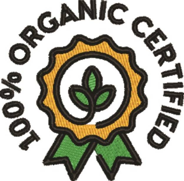 Picture of 100% Organic Machine Embroidery Design
