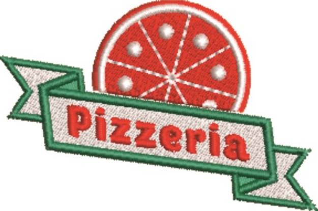 Picture of Pizzeria Machine Embroidery Design