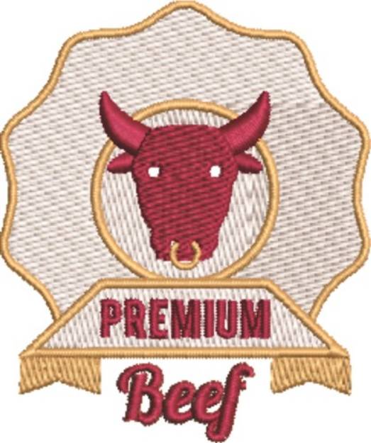 Picture of Premium Beef Machine Embroidery Design