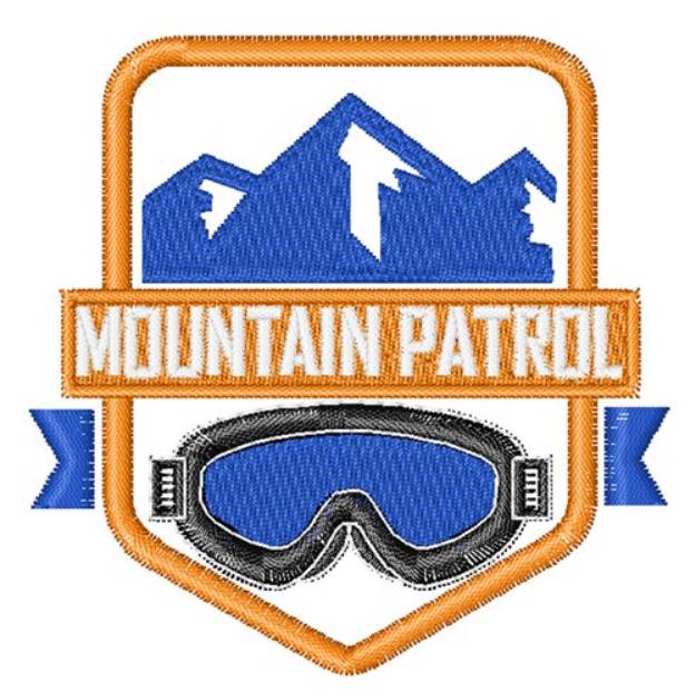 Picture of Mountain Patrol Machine Embroidery Design