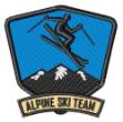 Picture of Alpine Ski Team Machine Embroidery Design