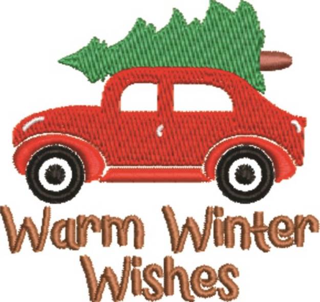 Picture of Warm Winter Wishes Machine Embroidery Design