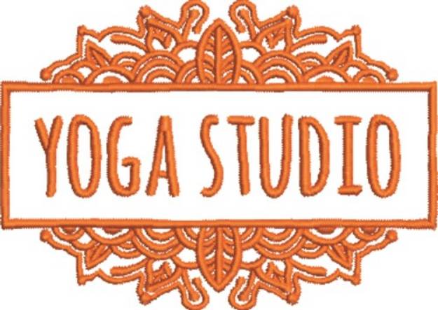 Picture of Yoga Studio Machine Embroidery Design