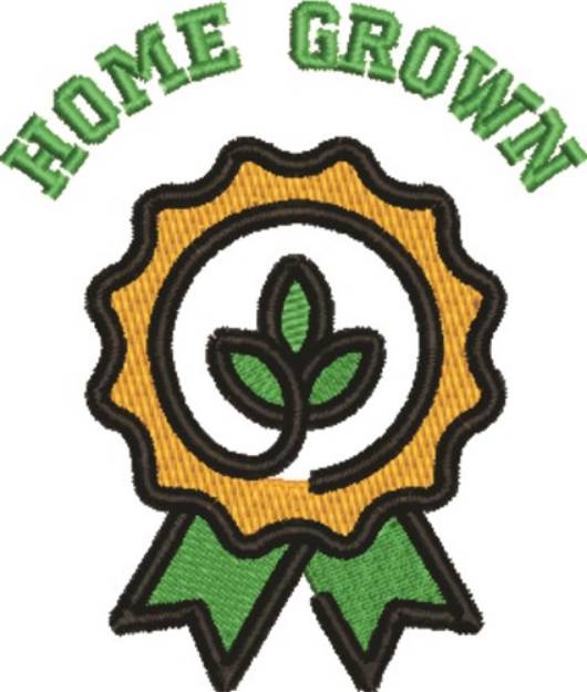 Picture of Home Grown Award Machine Embroidery Design