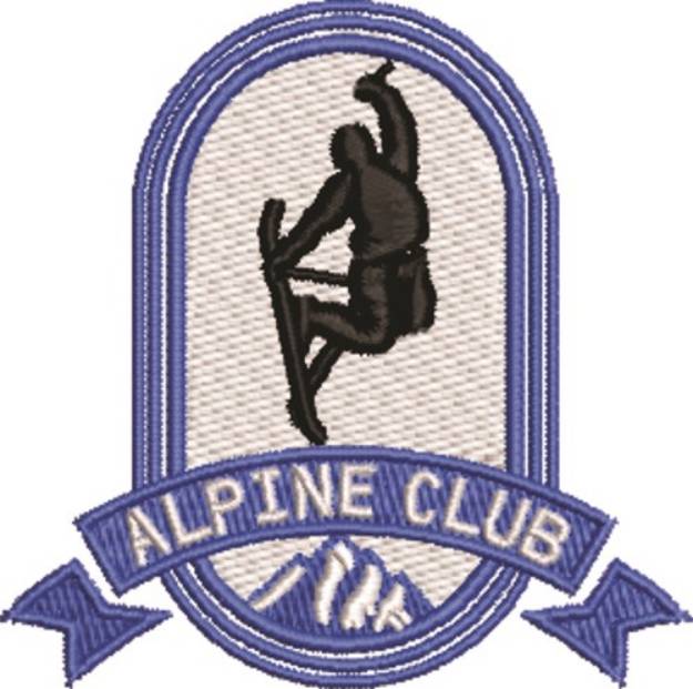 Picture of Alpine Club Machine Embroidery Design