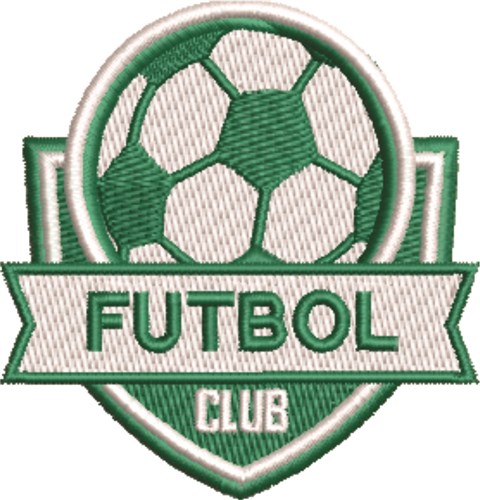 Futbol Club Machine Embroidery Design