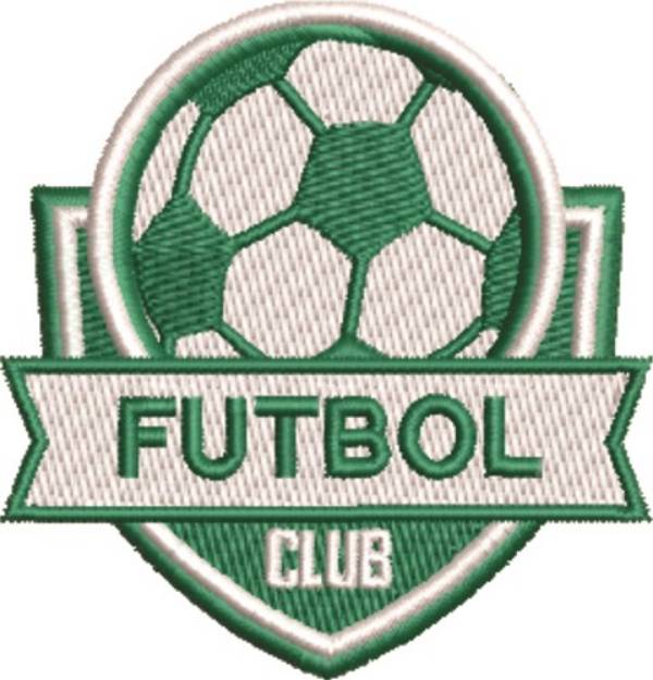 Picture of Futbol Club Machine Embroidery Design