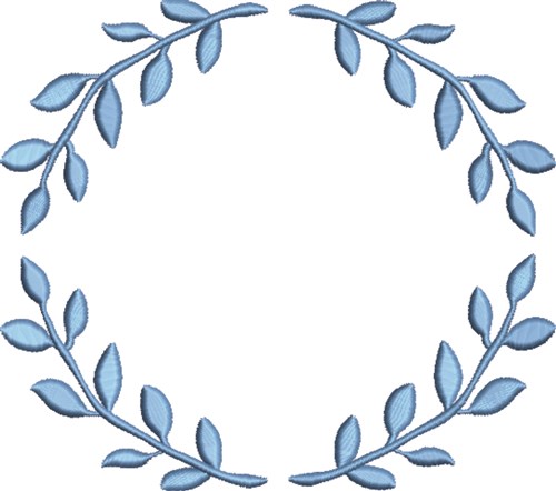 Frame Border Wreath Machine Embroidery Design