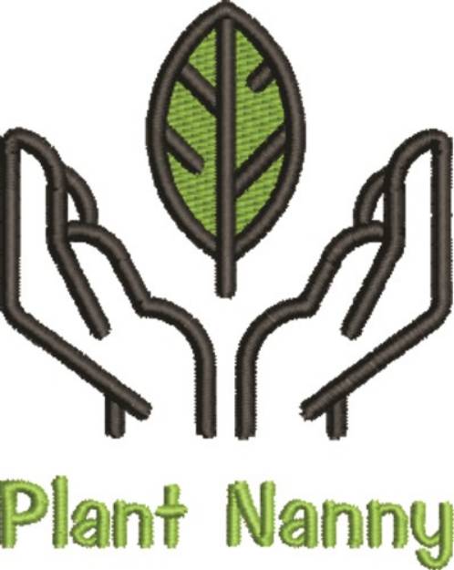 Picture of Plant Nanny Machine Embroidery Design