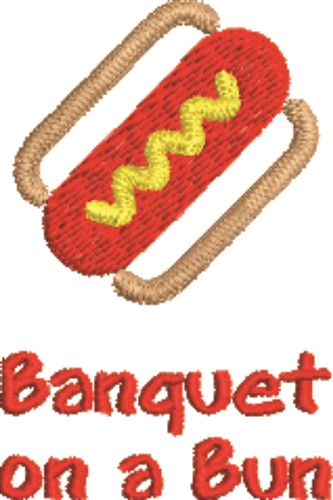 Banquet On Bun Machine Embroidery Design