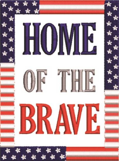 Picture of Home Of The Brave