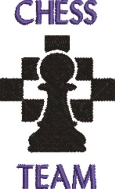 Picture of Chess Team Machine Embroidery Design