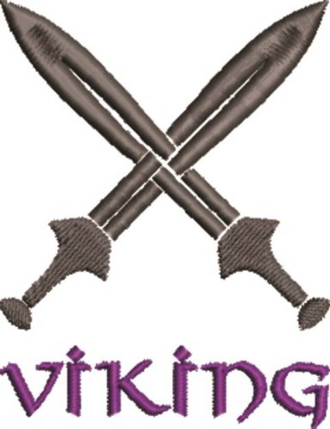 Picture of Crossed Swords Viking
