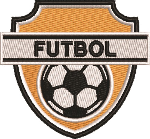 Soccer Crest 5A Machine Embroidery Design
